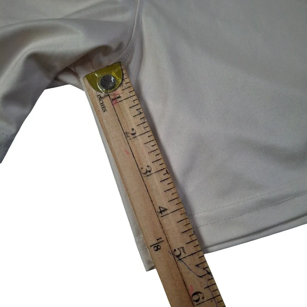 Adidas Miami Hurricanes Mens Large Cream Athletic Shorts U of M NCAA Basketball